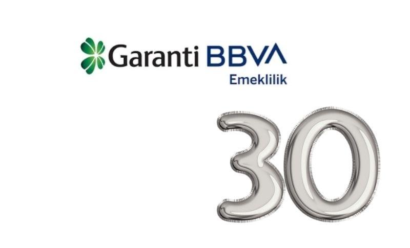 Garanti BBVA Emeklilik 30. Yılını Kutluyor!