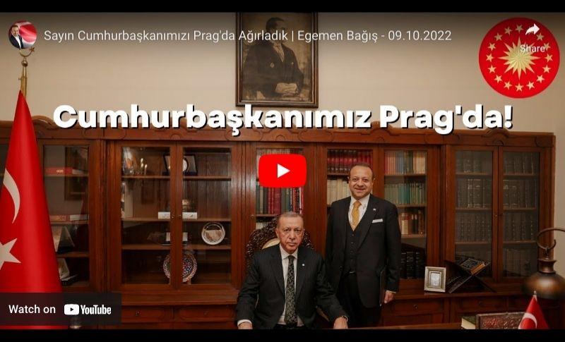 Sayın Cumhurbaşkanımızı Prag’da Ağırladık – Egemen Bağış – 09.10.2022