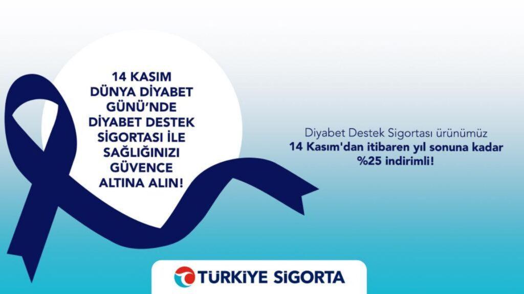Türkiye Sigorta’dan Diyabet Hastalarına Özel İndirim