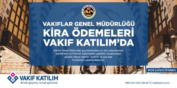 Vakıflar Genel Müdürlüğü Kira Ödemeleri