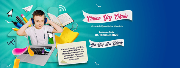 TÜGVA Ortaokul Online Yaz Okulu