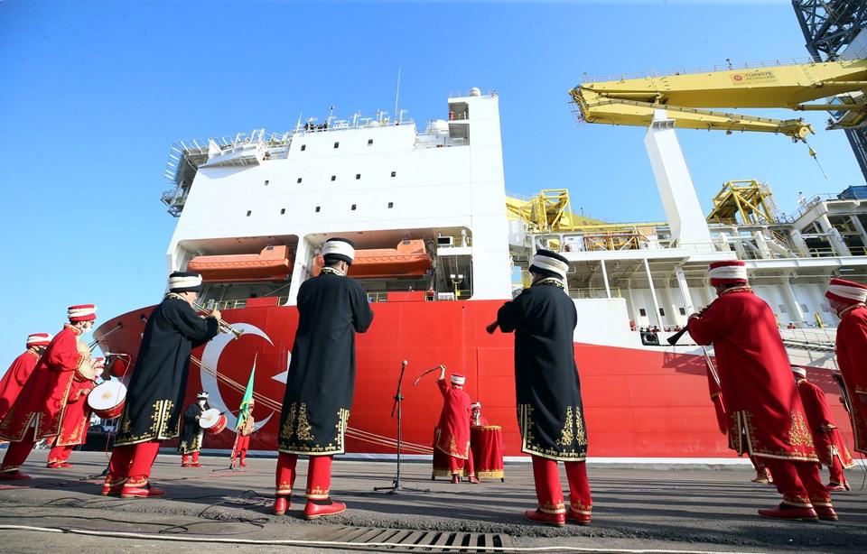 Türkiye'nin ilk yerli sondaj gemisi "Fatih" Trabzon Limanı'ndan ayrıldı | 30 Haziran 2020