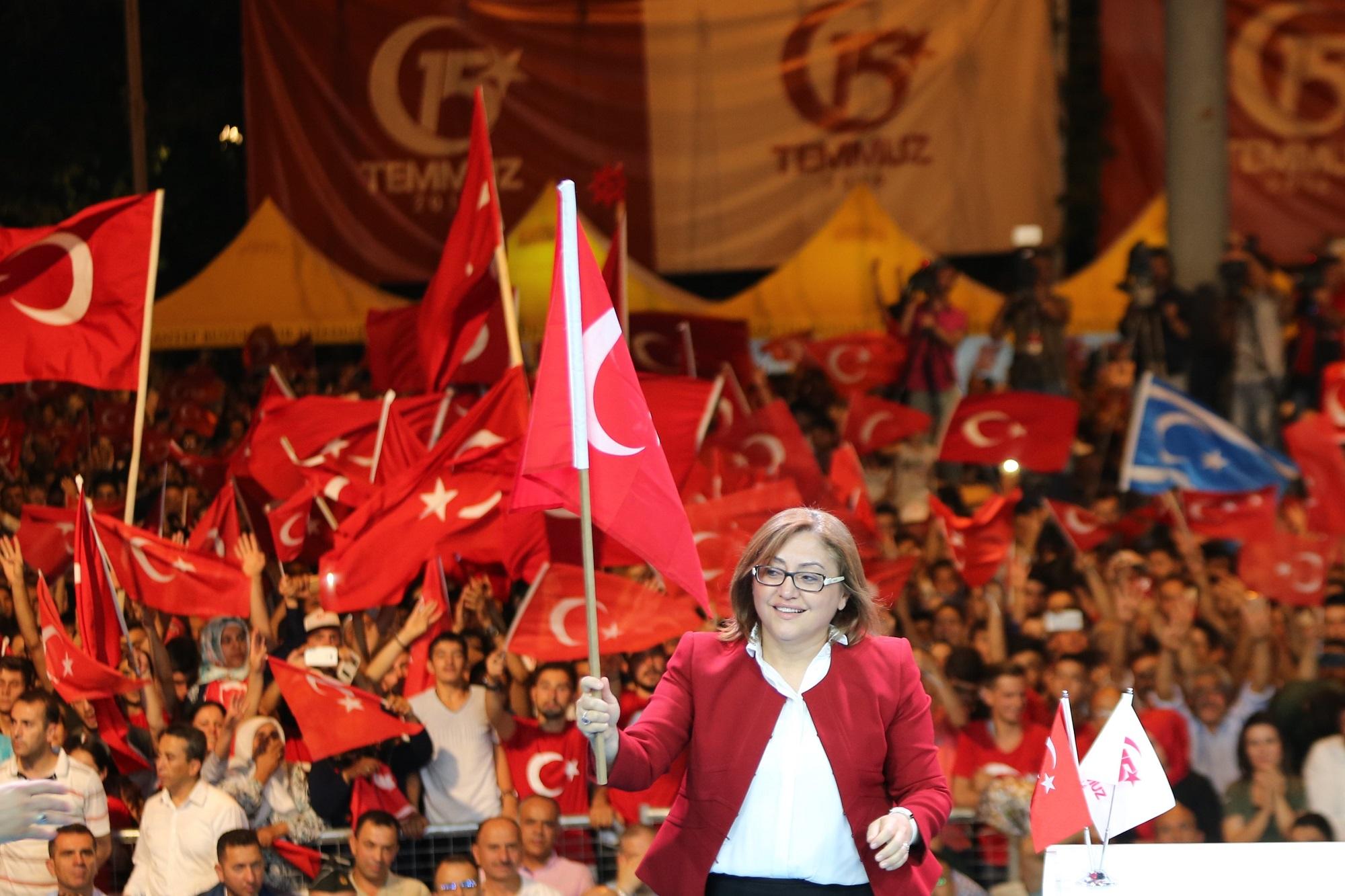 Başkan Şahin: 15 Temmuz, Türk Milletinin Yeniden Dirilişinin Adıdır