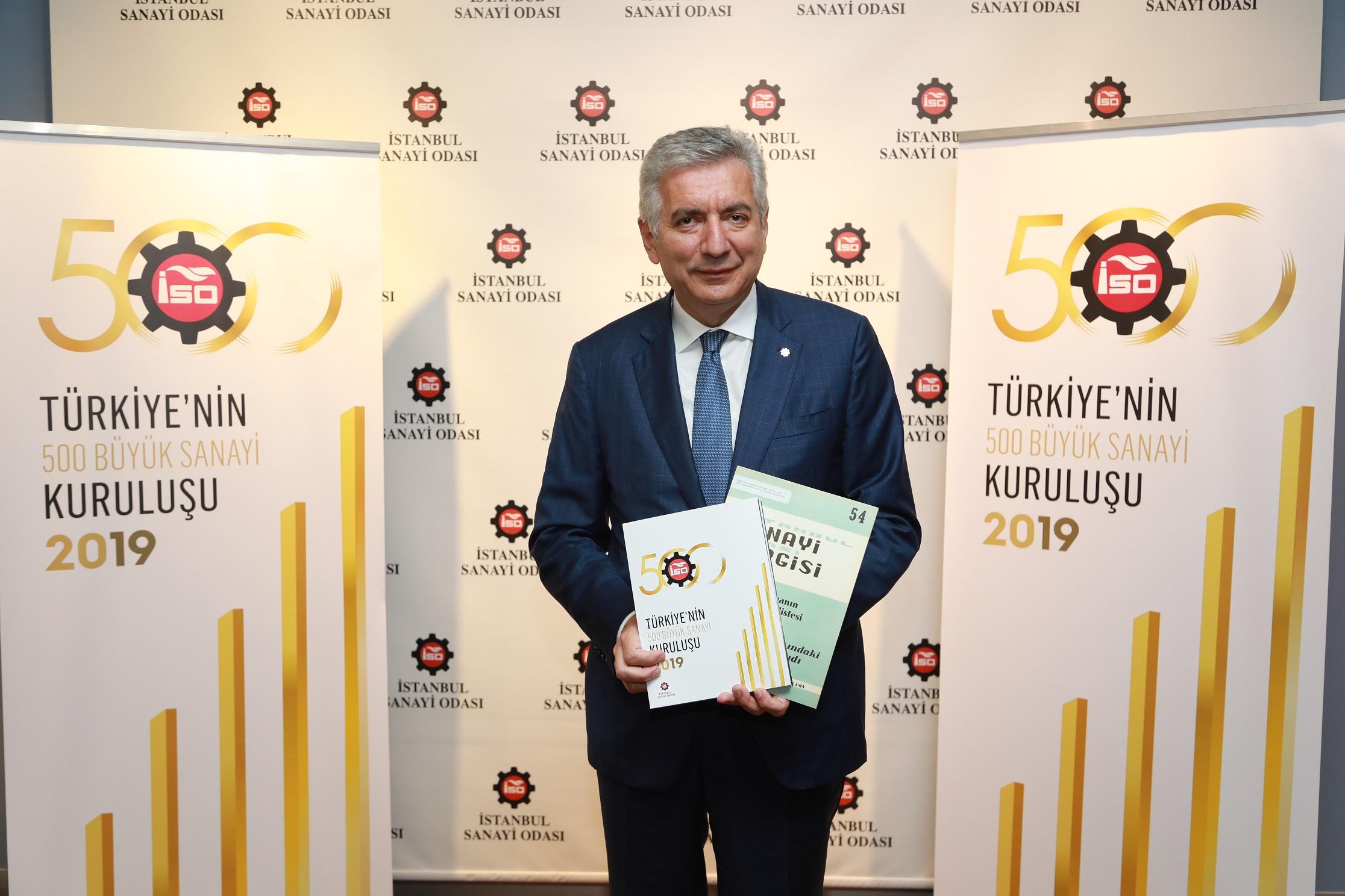 İSO, “Türkiye’nin 500 Büyük Sanayi Kuruluşu 2019” araştırmasını açıkladı