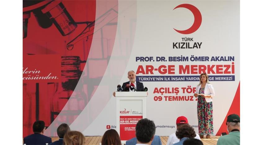 Kızılay İnsani Yardım Alanında İlk Ar-Ge Merkezini Açtı