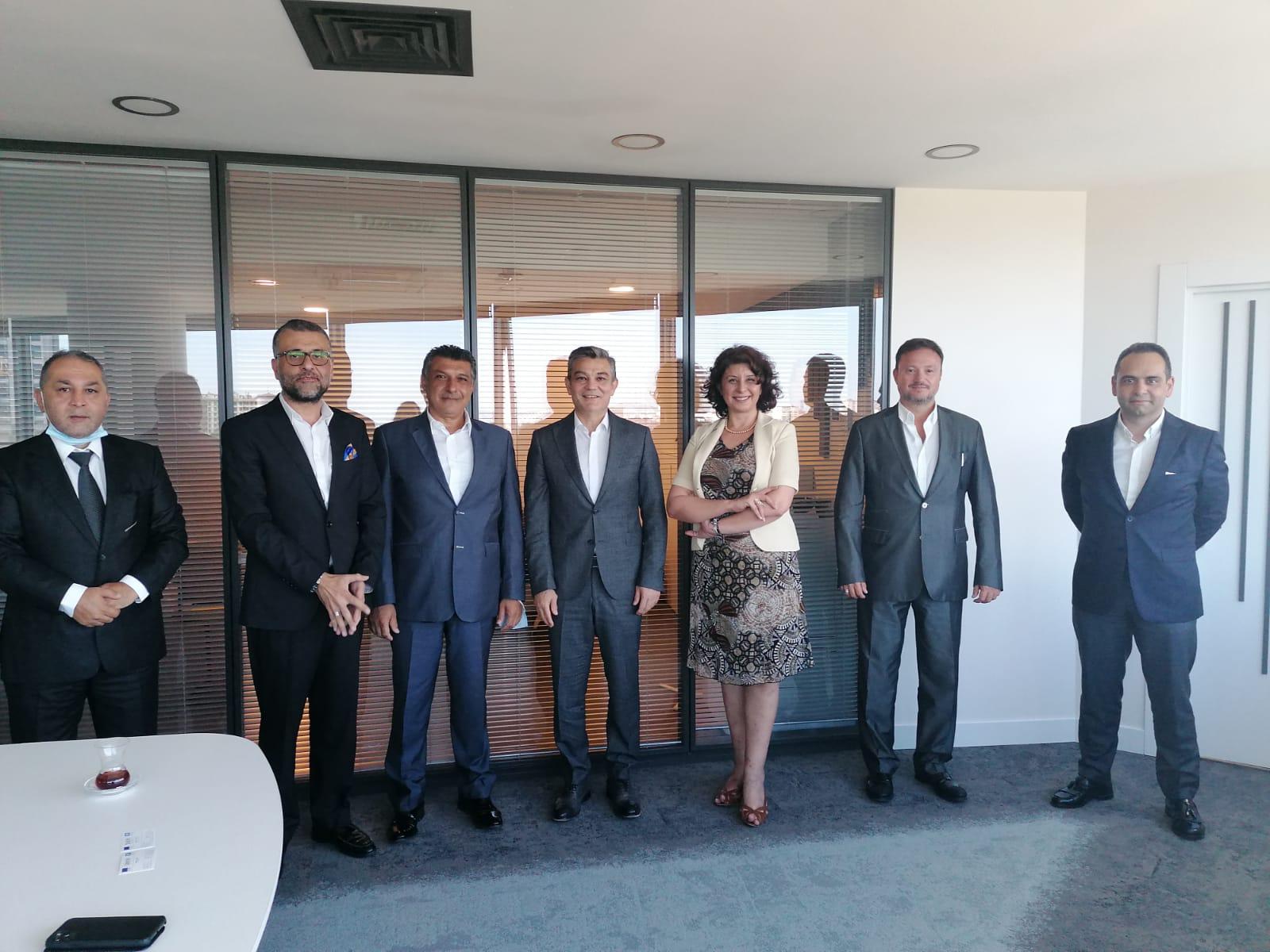 İFHA Haber Yönetim Kurulu TSB Başkanı Atilla Beye Tebrik Ziyaretinde Bulundu