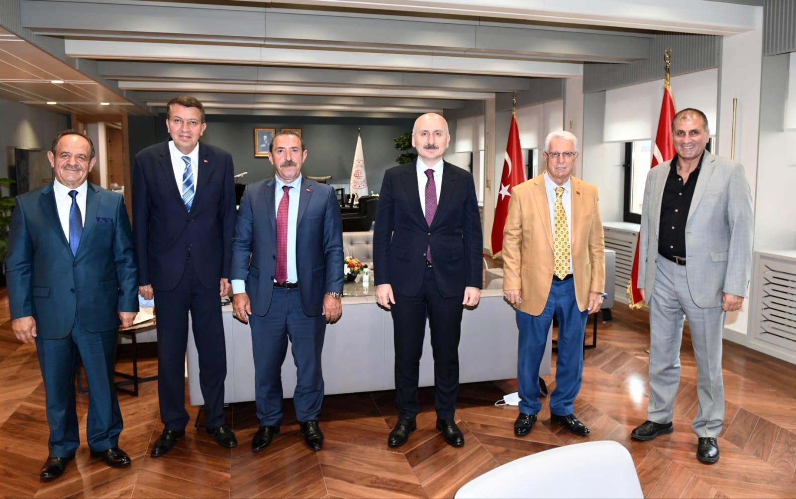 Apaydın’dan Ulaştırma Bakanı Karaismailoğlu’na Ziyaret