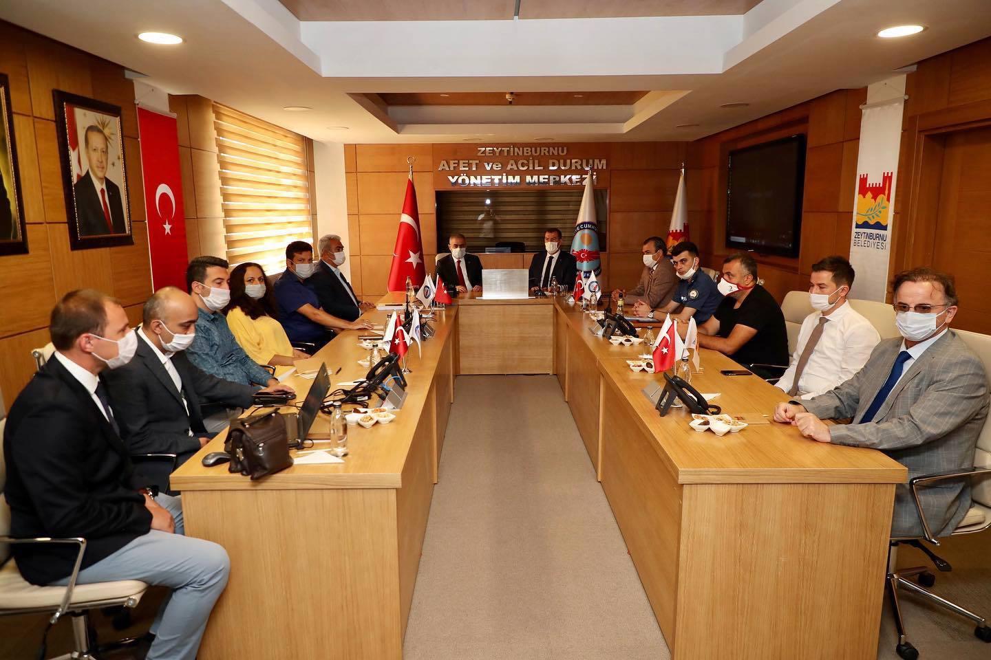 Kaymakam Güney’den Afet ve Acil Durum Yönetim Merkezi’ne Ziyaret
