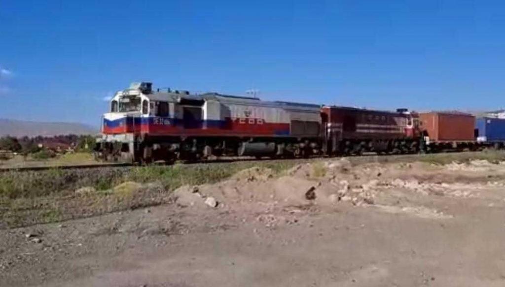 Çin’den yola çıkan 1056 metrelik blok tren Türkiye’ye ulaştı