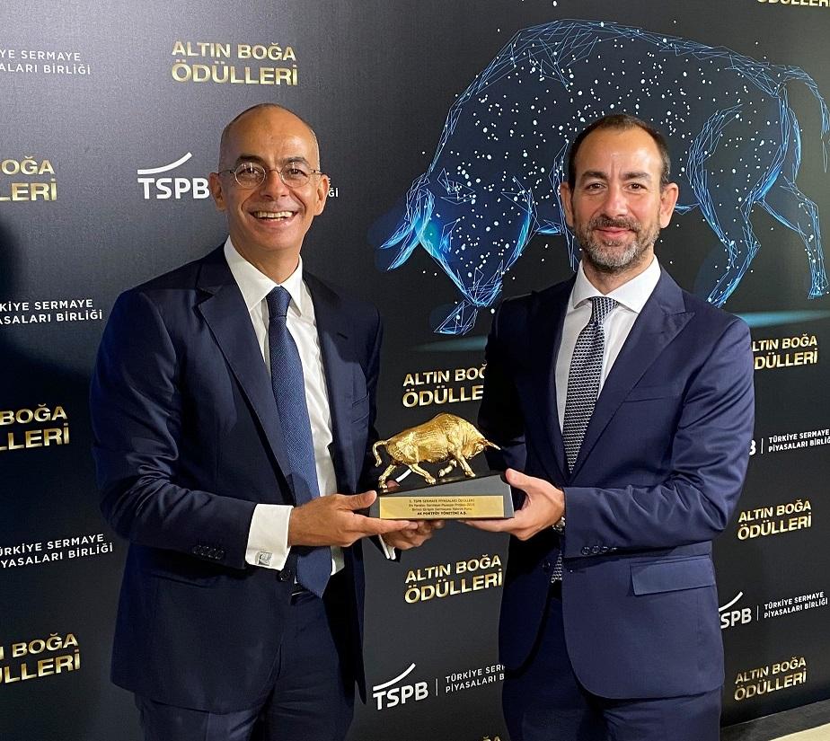 Ak Portföy’e “En Yaratıcı Sermaye Piyasası Projesi 2019” Ödülü