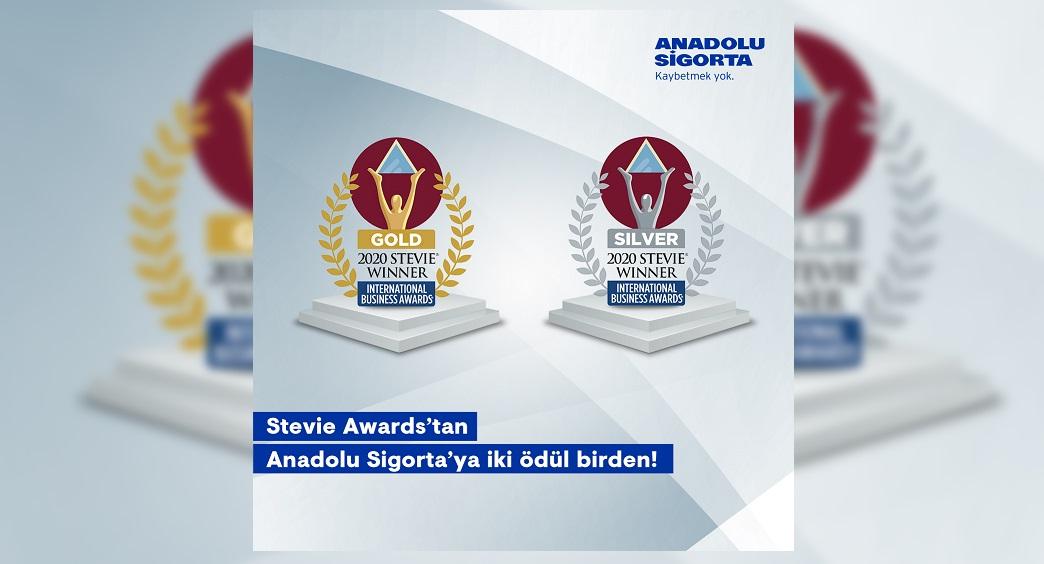 Anadolu Sigorta’ya Stevie Awards’dan İki Ödül