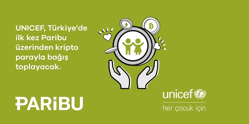 UNICEF Türkiye’ye Kripto Para ile Bağış Artık Mümkün
