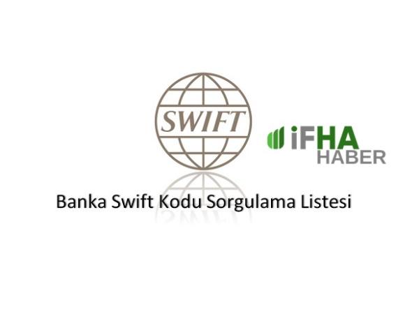 Banka Swift Kodu Listesi
