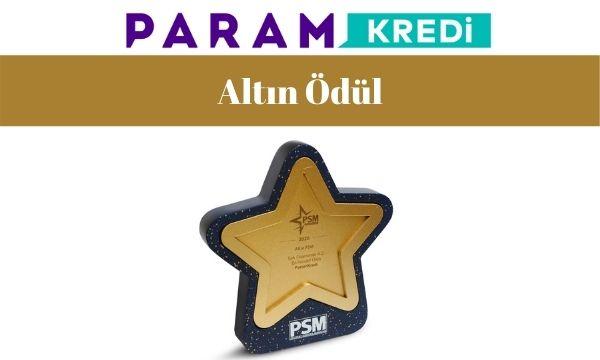 Altın Madalyası ParamKredi’ye