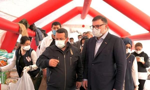 MÜSİAD Depremzedelerin Yanında