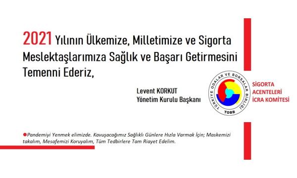 TOBB SAİK Yeni Yıl Mesajı