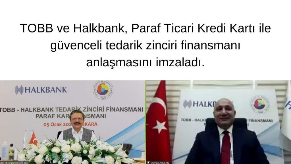 TOBB ve Halkbank Anlaşma İmzaladı