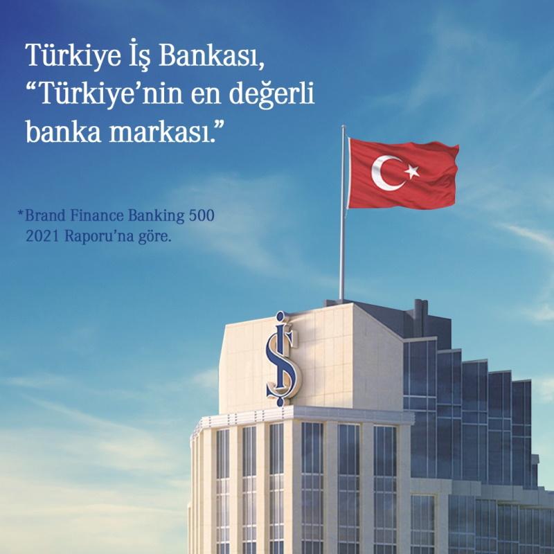 İş Bankası Türkiye’nin en değerli banka markası