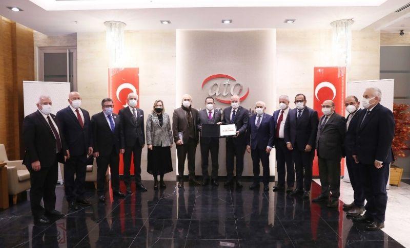 KKTC Ekonomik Örgütler Platformu ATO’da