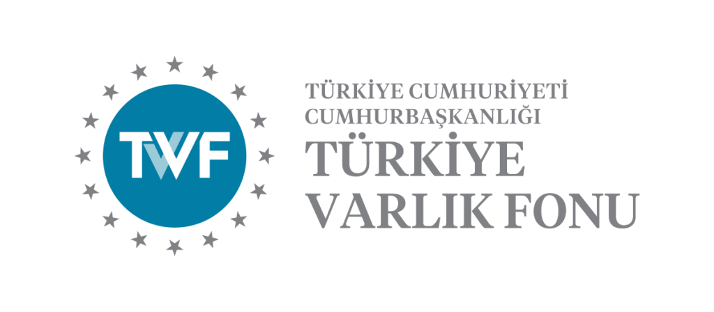 Türkiye Varlık Fonu (TVF) yeni logosu Türkçe png