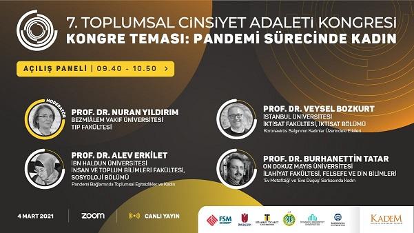 Pandemi Sürecinde Kadın 7. Toplumsal Cinsiyet Adaleti Kongresi (2)