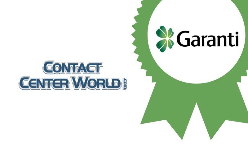 Garanti Bankası'na En İyi Müşteri Hizmetleri Ödülü