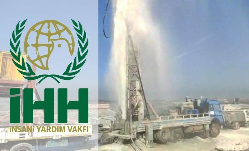İHH: Suriye’deki Kamplar Suya Kavuşuyor
