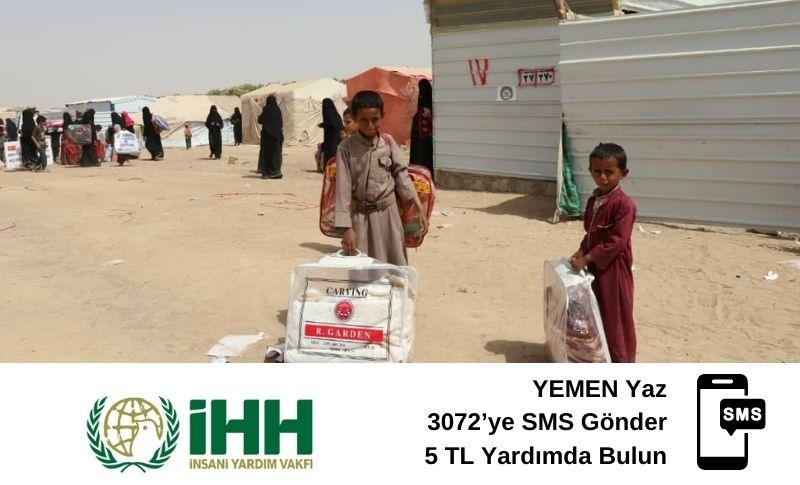 İHH’nın Yemen Yardımı Devam Ediyor