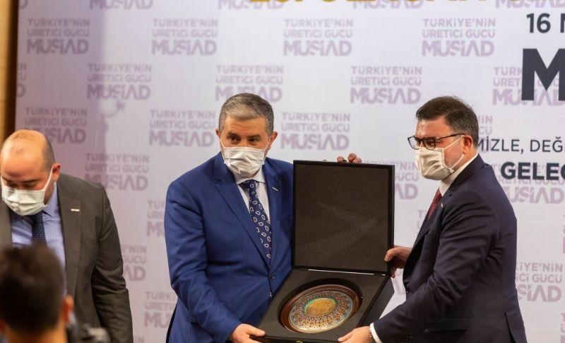 MÜSİAD Genel Başkanı Abdurrahman Kaan ve Bilal Saygılı