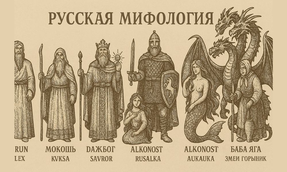 Rus Mitolojisinden En Güzel Oyun Nickleri ve İsimleri