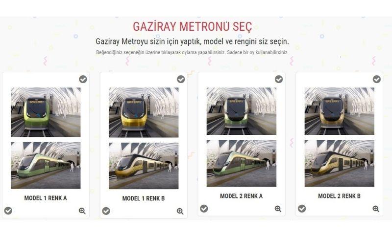 GAZİRAY Metronu Seç Gaziantep GAZİRAY Baklava Sarısı Olsun Dedi