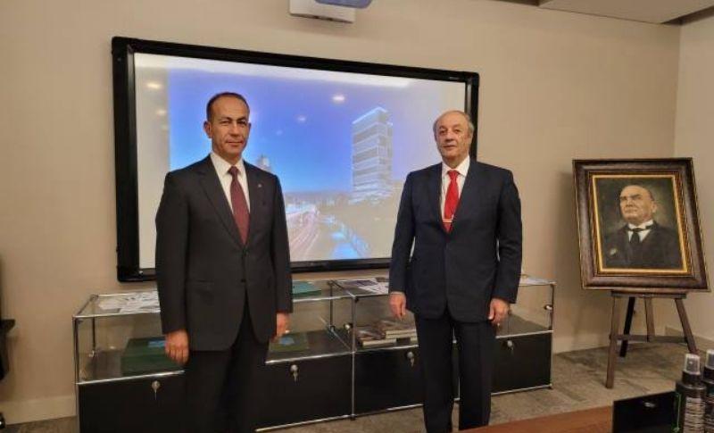 Maher Holding Yönetim Kurulu Başkanı Mahmut Erdemoğlu ve Anadolu Grubu Yönetim Kurulu Başkanı Tuncay Özilhan