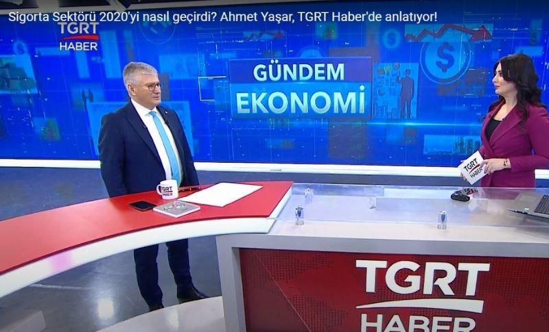 Ahmet Yaşar TGRT Haber’e Konuk Oldu