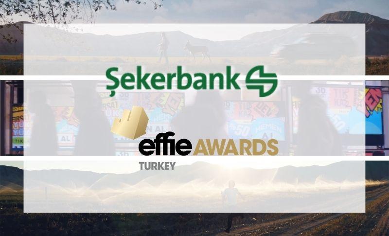 Şekerbank’a Effie’den Altın Ödül
