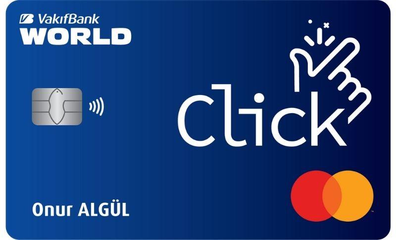 VakıfBank Click Kart ile anında alışveriş yap, anında kazan