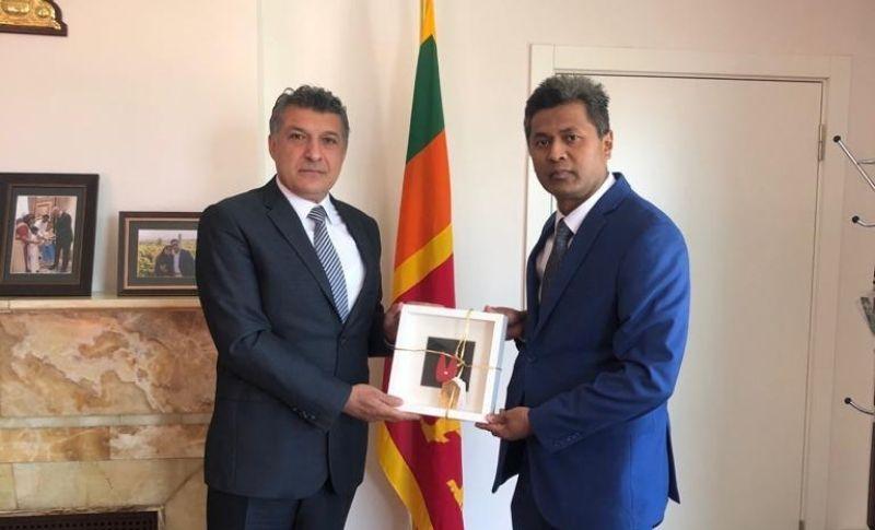 DMW Heyeti Sri Lanka Büyükelçiliğini Ziyaret Etti