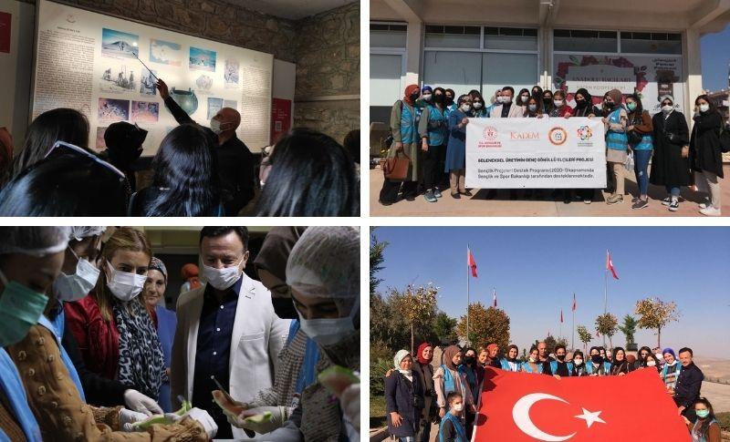 Geleneksel Üretimin Genç Gönüllü Elçileri Polatlı'da