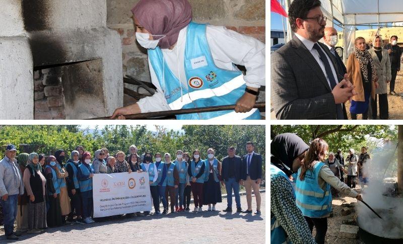 “Geleneksel üretimin genç gönüllü elçileri” Kalecik’te