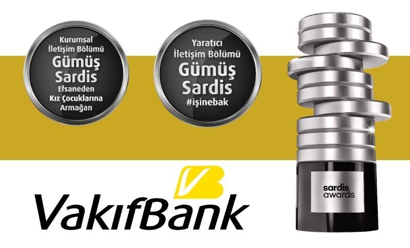 VakıfBank’ın İletişim Çalışmaları İki Sardis Ödülü Aldı