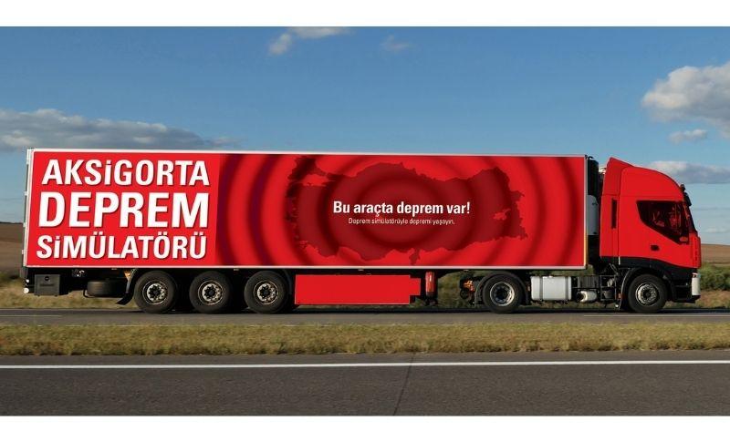 Aksigorta Deprem Tırını AKUT'a Bağışlıyor