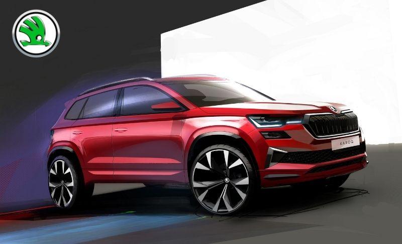Yeni ŠKODA KAROQ Çizimleri Yayınlandı