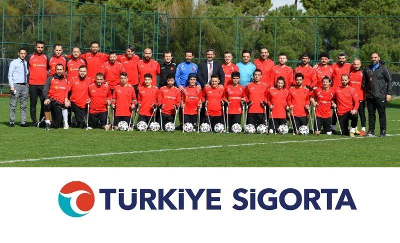 Türkiye Sigorta’dan Ampute Futbol Milli Takımına Destek!