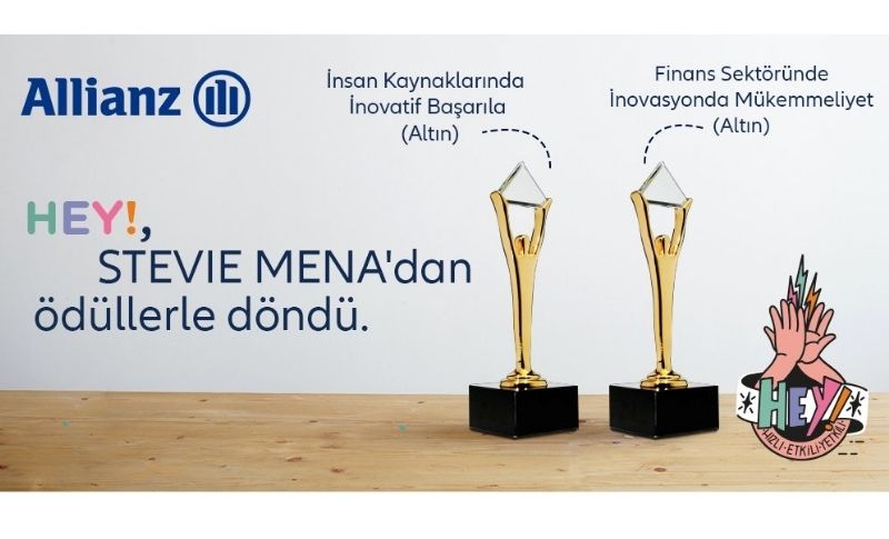 Allianz Türkiye HEY! 2 Altın Ödülü Kazandı