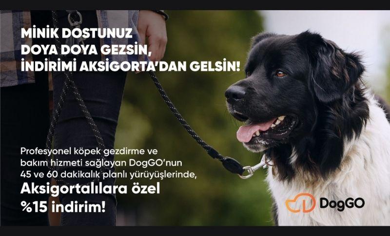 Aksigorta ve DogGO ile İş Birliği Yapıyor