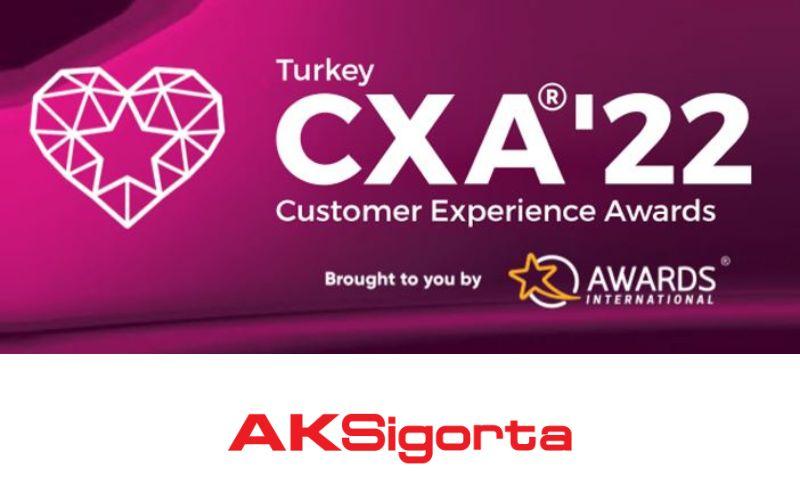 Aksigorta’ya Turkey Customer Experience Awards’tan İki Ödül
