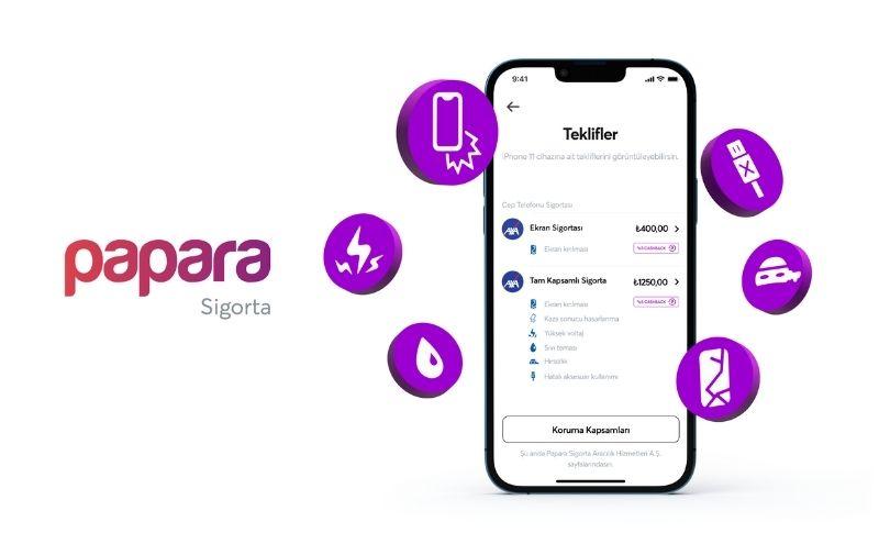 Papara Kullanıcılarını Sigorta Ürünleri İle Buluşturdu