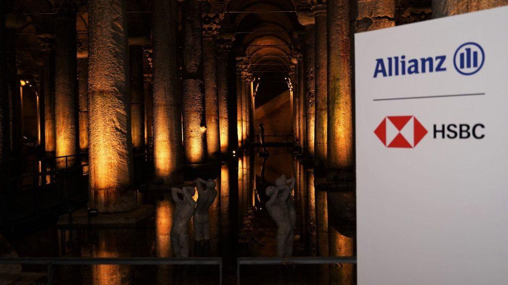 Allianz Türkiye ve HSBC Türkiye, Müşterilerini Yerebatan Sarnıcı’nda Ağırladı