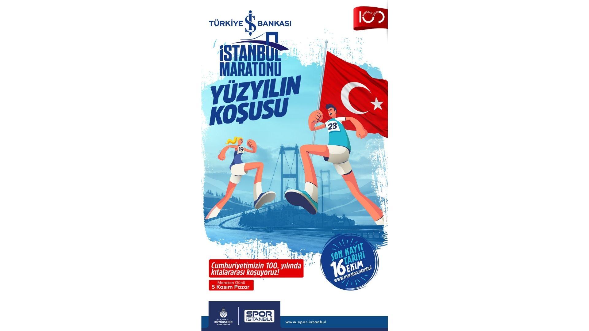 İş Bankası’ndan İstanbul Maratonu’na 100. Yıl Desteği
