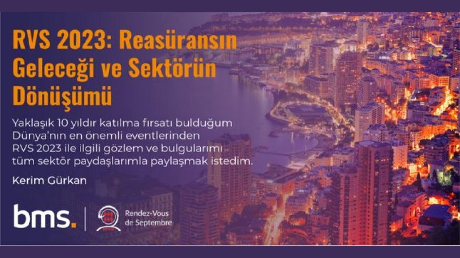 RVS 2023: Reasüransın Geleceği ve Sektörün Dönüşümü