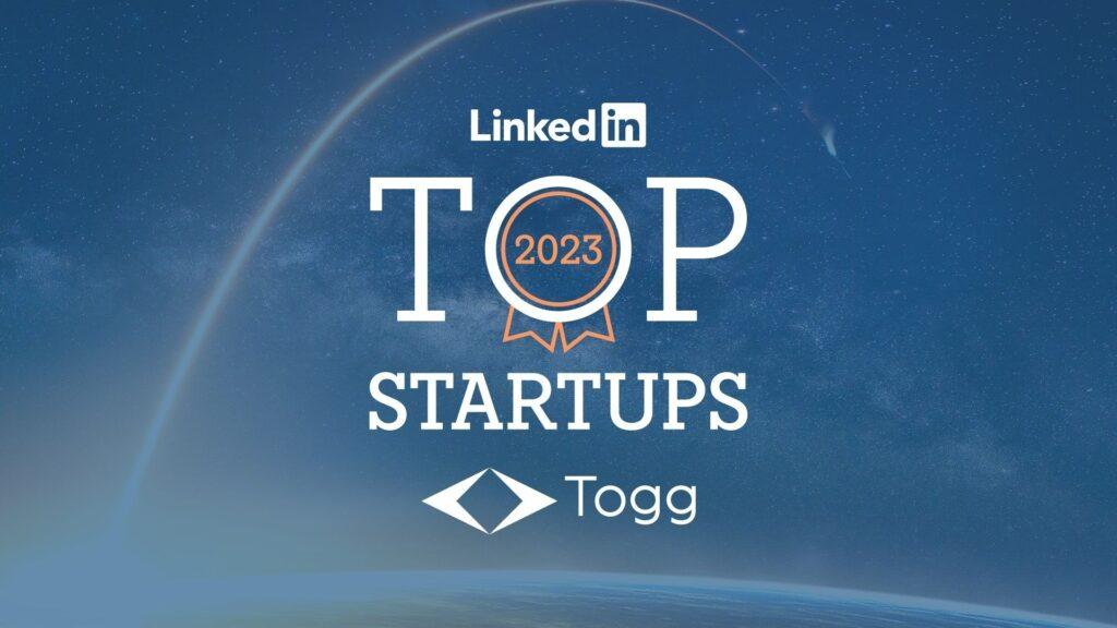 Togg, LinkedIn En İyi Startup’lar Listesinde Zirvede
